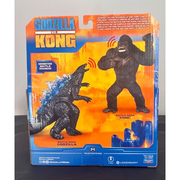 NEW! Monsterverse Godzilla vs Kong Battle Roar Godzilla Sounds 2021 Collectable - Picture 4 of 5